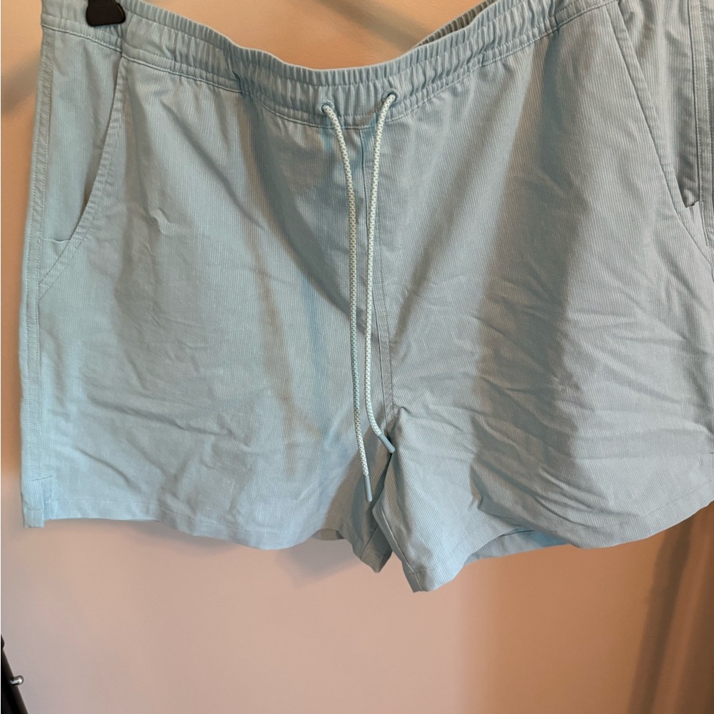 Athleta Sky Blue Board Shorts
